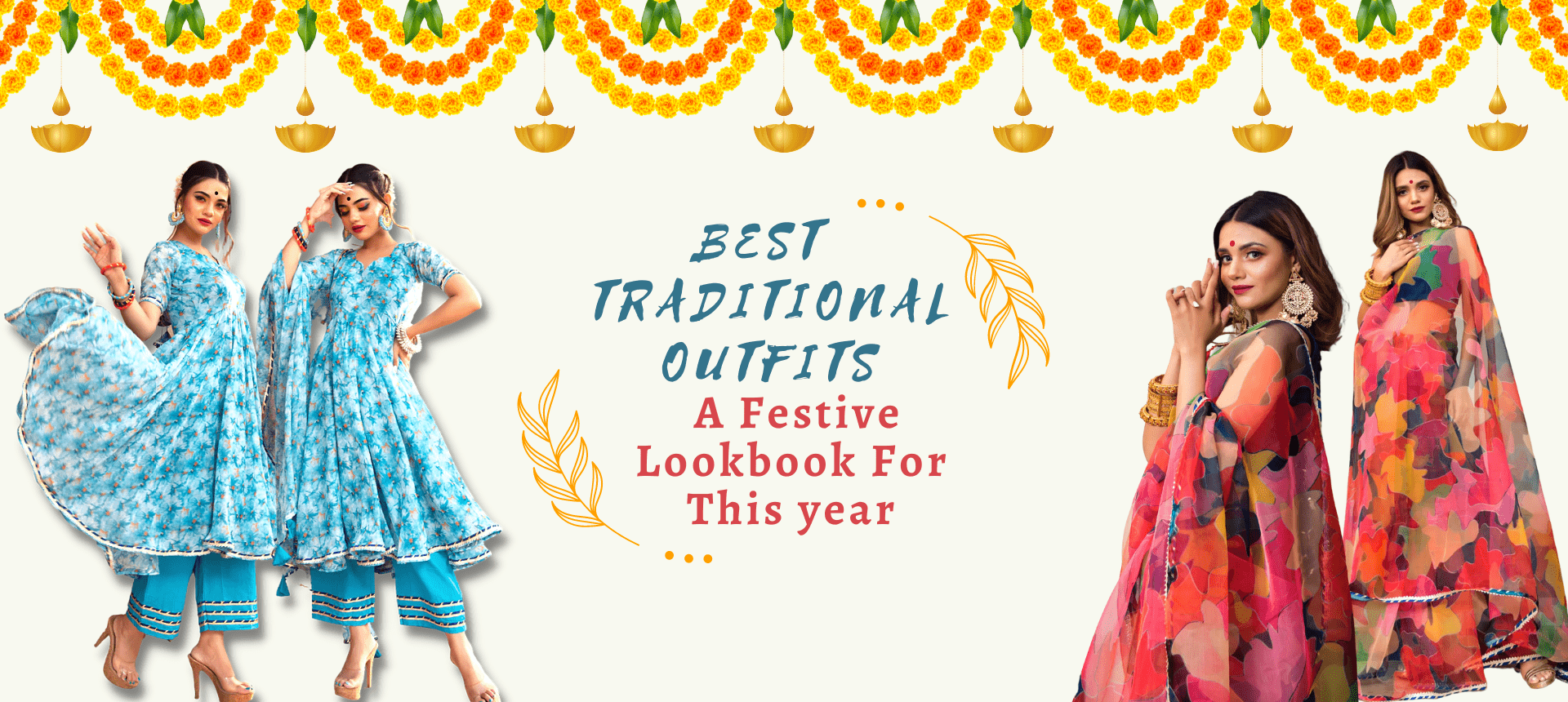 Best Traditional Outfits: A Festive Lookbook For This year - Pomcha Jaipur