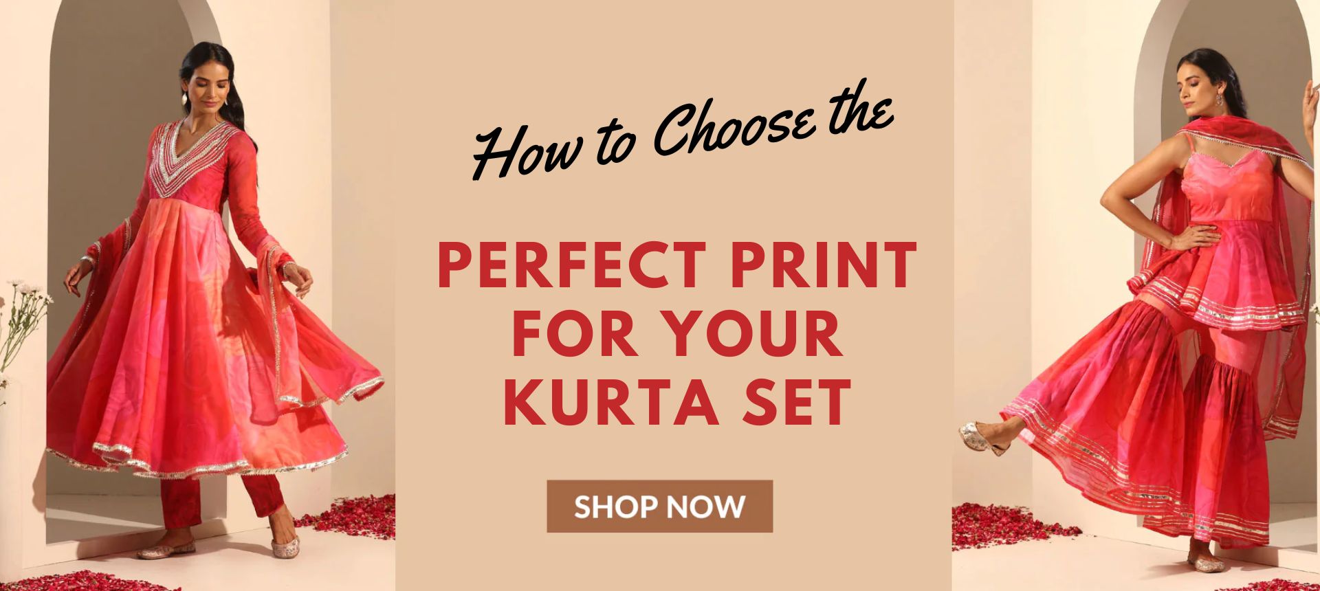 How to Choose the Perfect Print for Your Kurta set? - Pomcha Jaipur