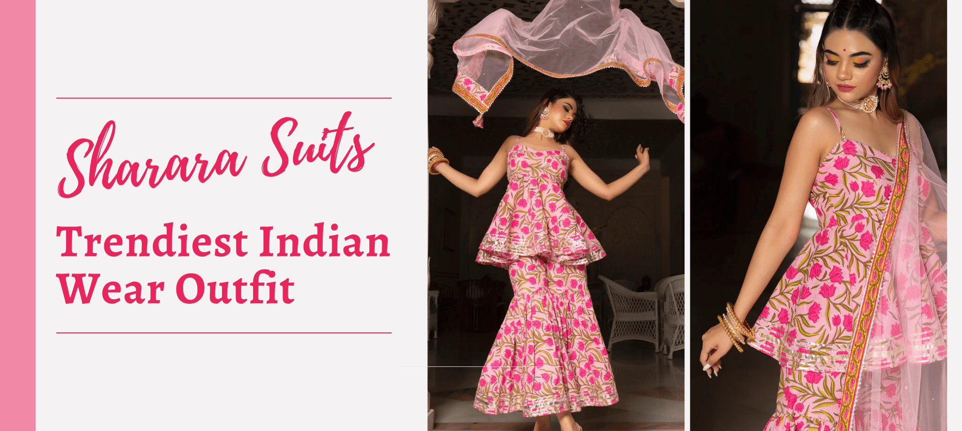 Sharara Suits: Trendiest Indian Wear Outfit of 2022 - Pomcha Jaipur