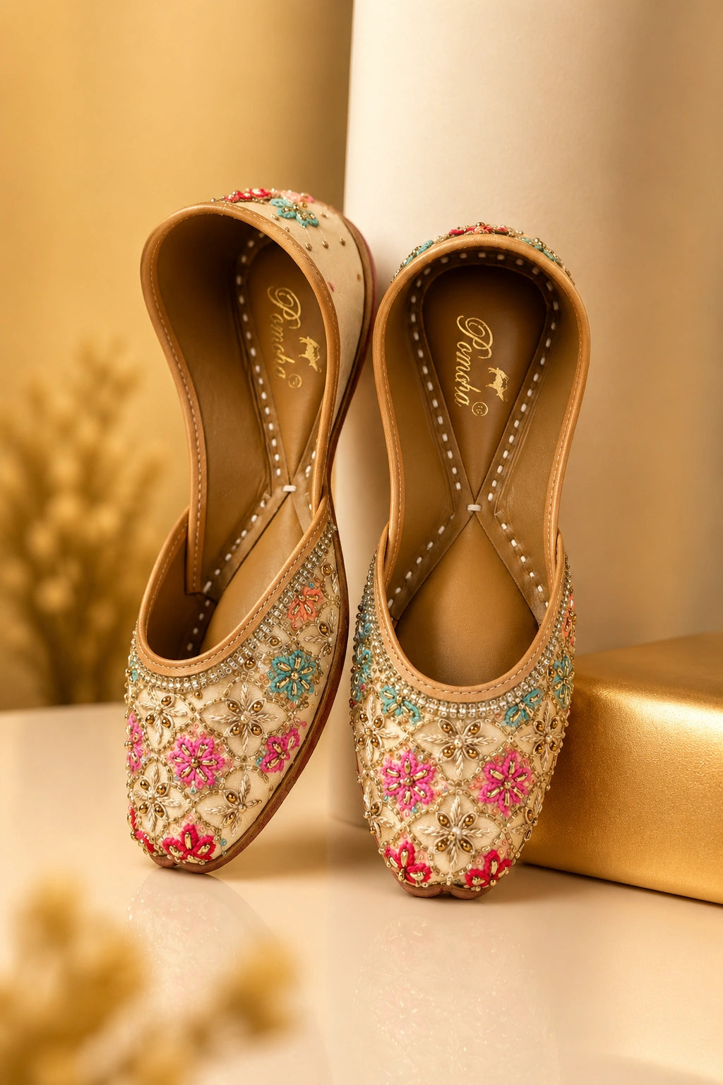 CHANDNI BEADED & SEQUIN JUTTI FOR WOMEN