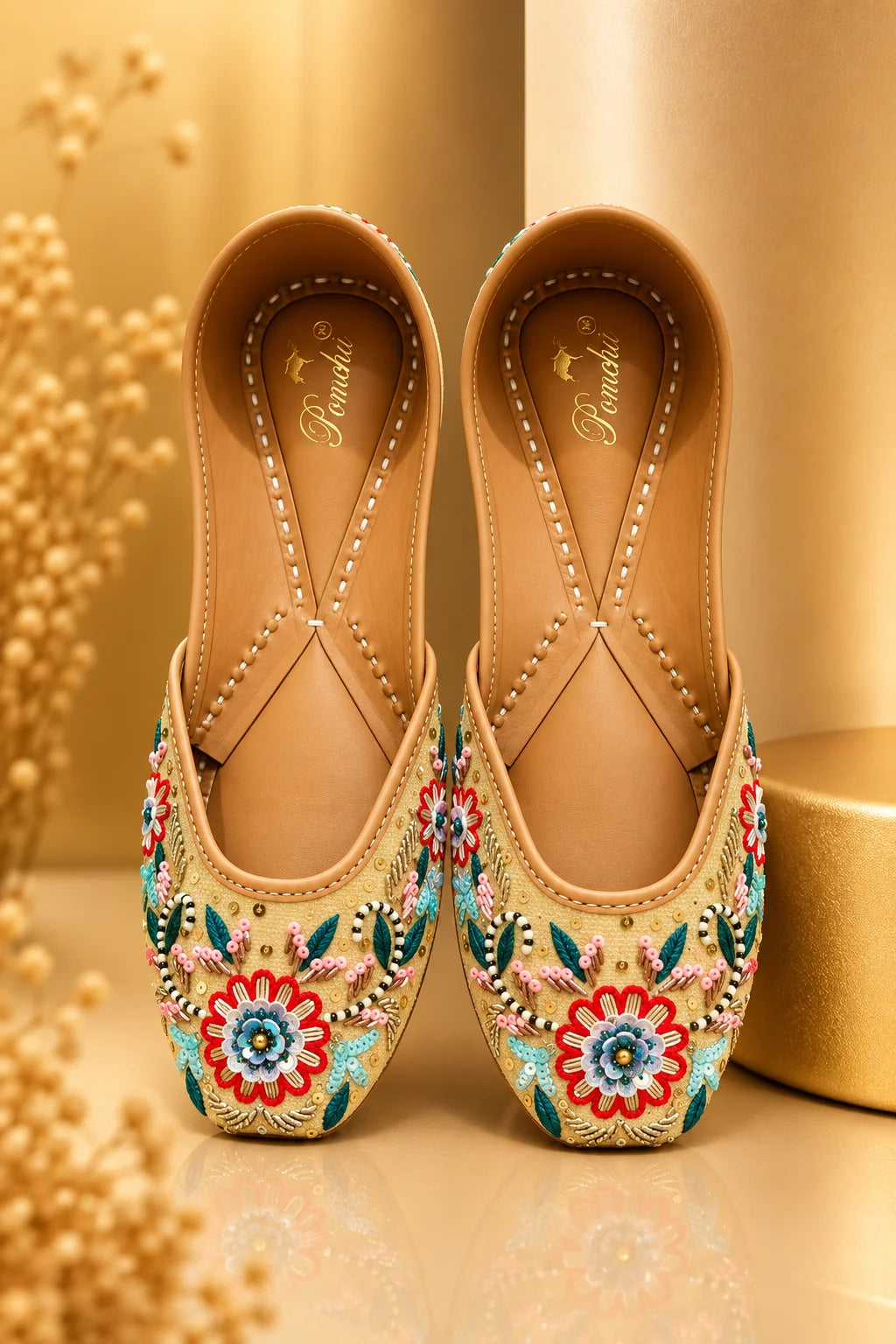RUHANI HANDWORK JUTTIS FOR WOMEN