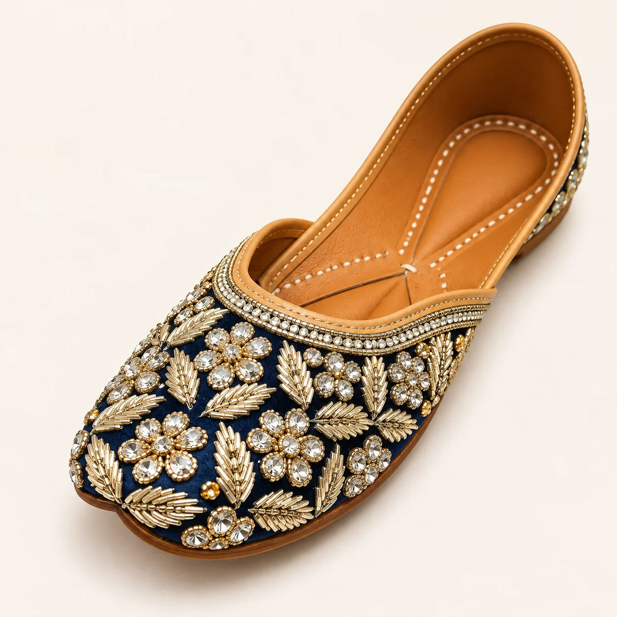 MIDNIGHT MOTI HANDWORK JUTTIS FOR WOMEN