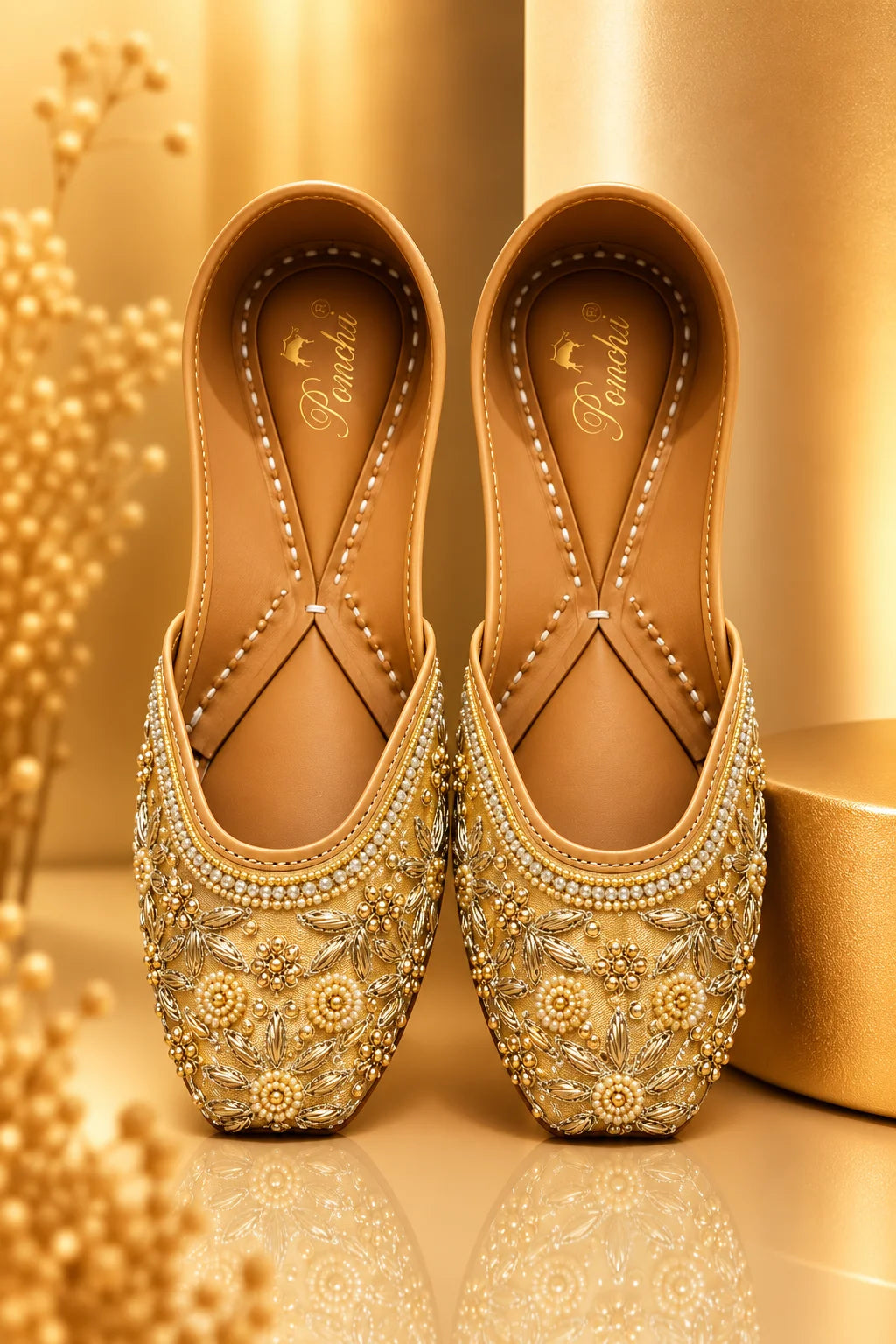 GULNAAR HANDWORK JUTTIS FOR WOMEN