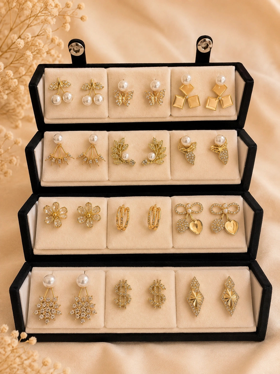THE CHIC CRUSH FASHION COMBO PACK EARRINGS