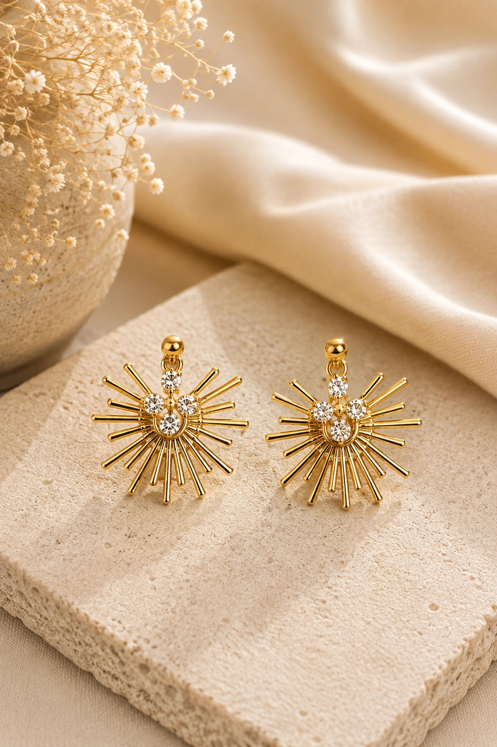 KIRAN GOLD FASHION EARRING FOR WOMEN