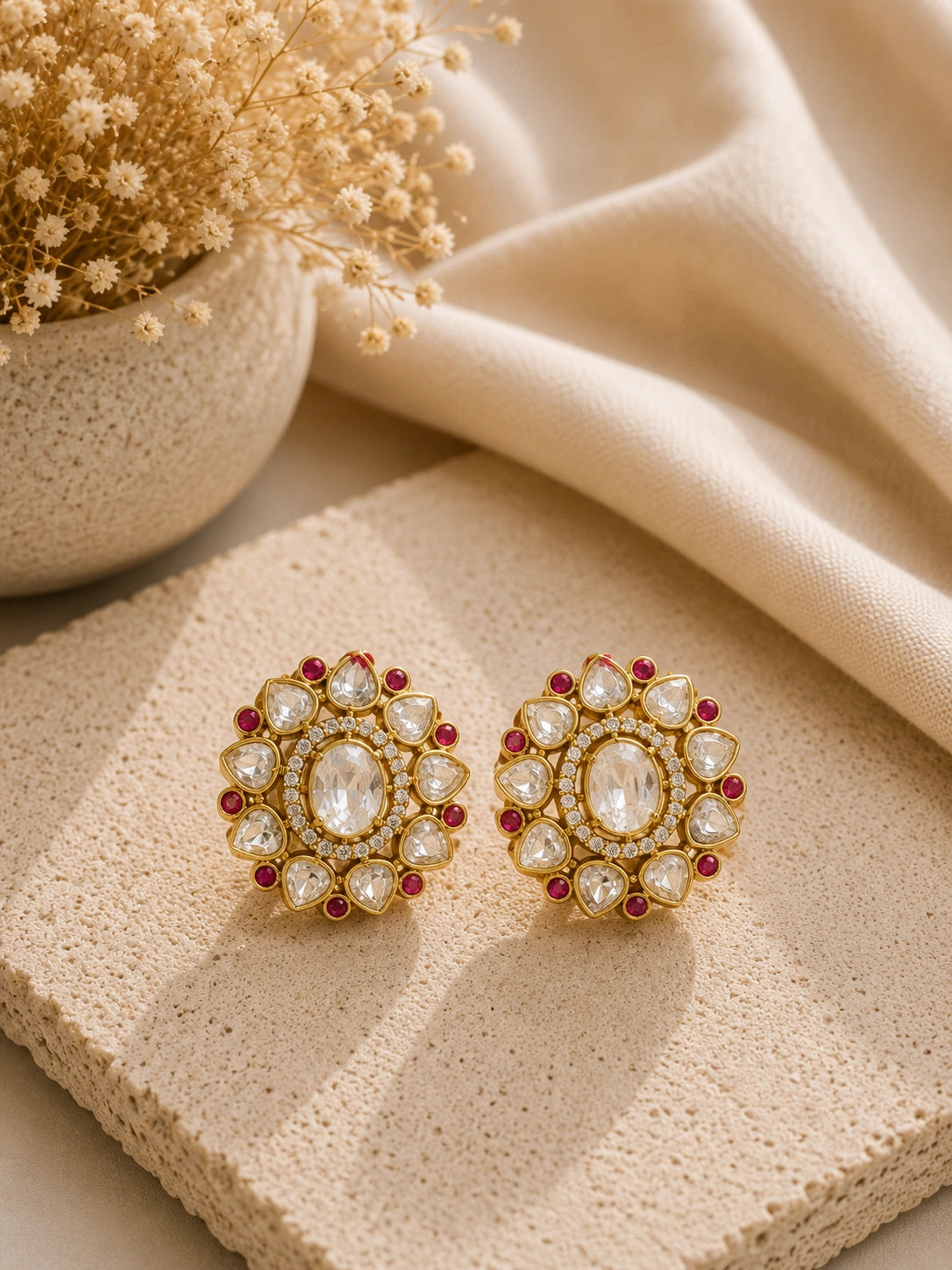 HEER NAZAKAT FASHION STUD EARRING FOR WOMEN