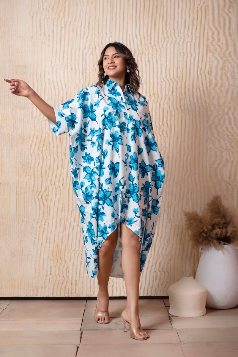 DHOOP CHHAV NUHA COTTON HAND BLOCK CO - ORD SET - Pomcha Jaipur