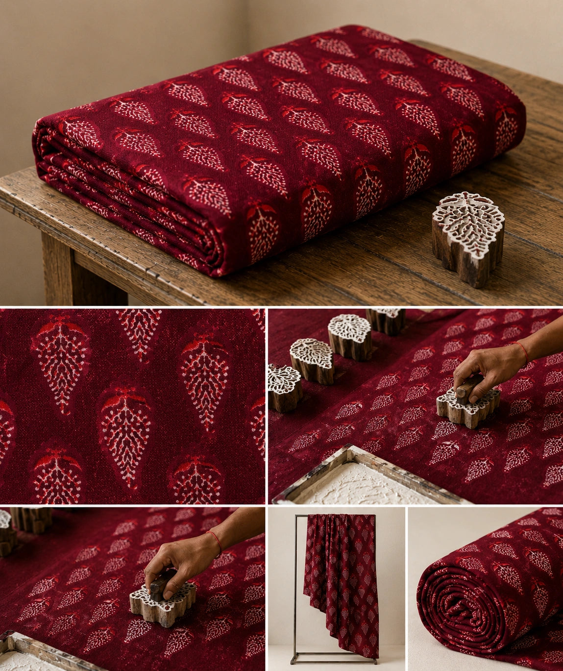 COTTON HAND BLOCK PRINT FABRIC