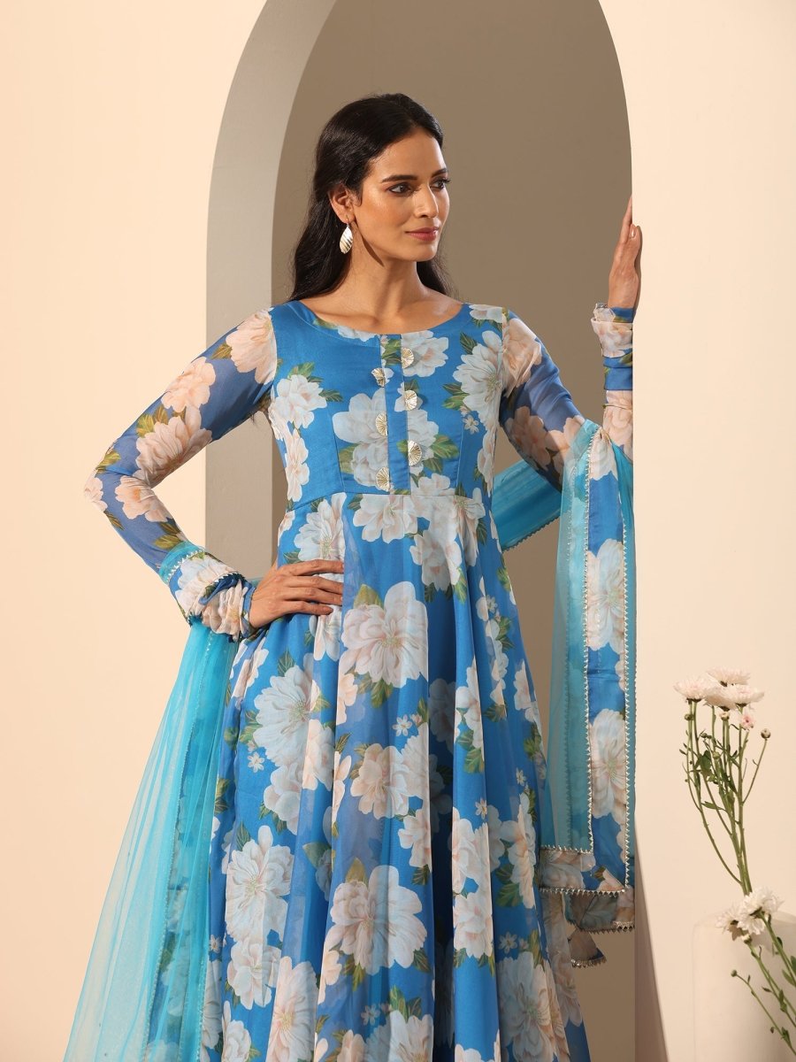 GUL FIZA ANARKALI SET - Pomcha Jaipur