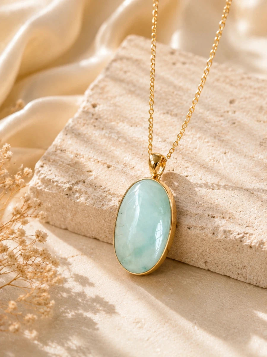 OCEAN HAZE PENDANT - Pomcha Jaipur