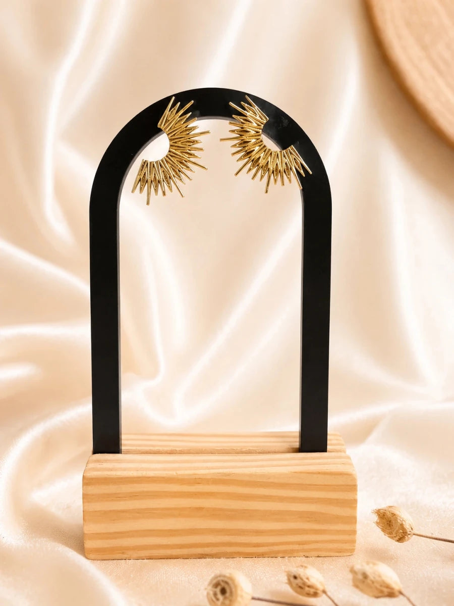 TRADITIONAL TWIST EARRINGS - Pomcha Jaipur