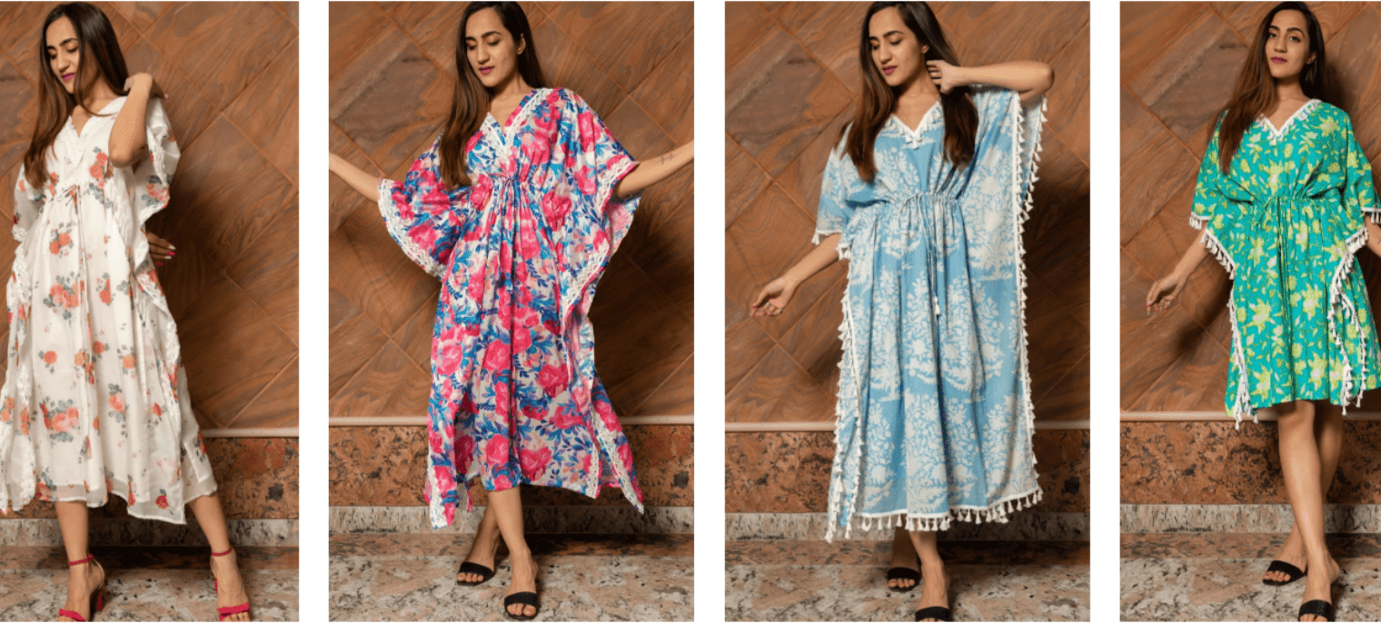 10 Reasons Why Kaftan Dresses are Perfect for Summer - Pomcha Jaipur