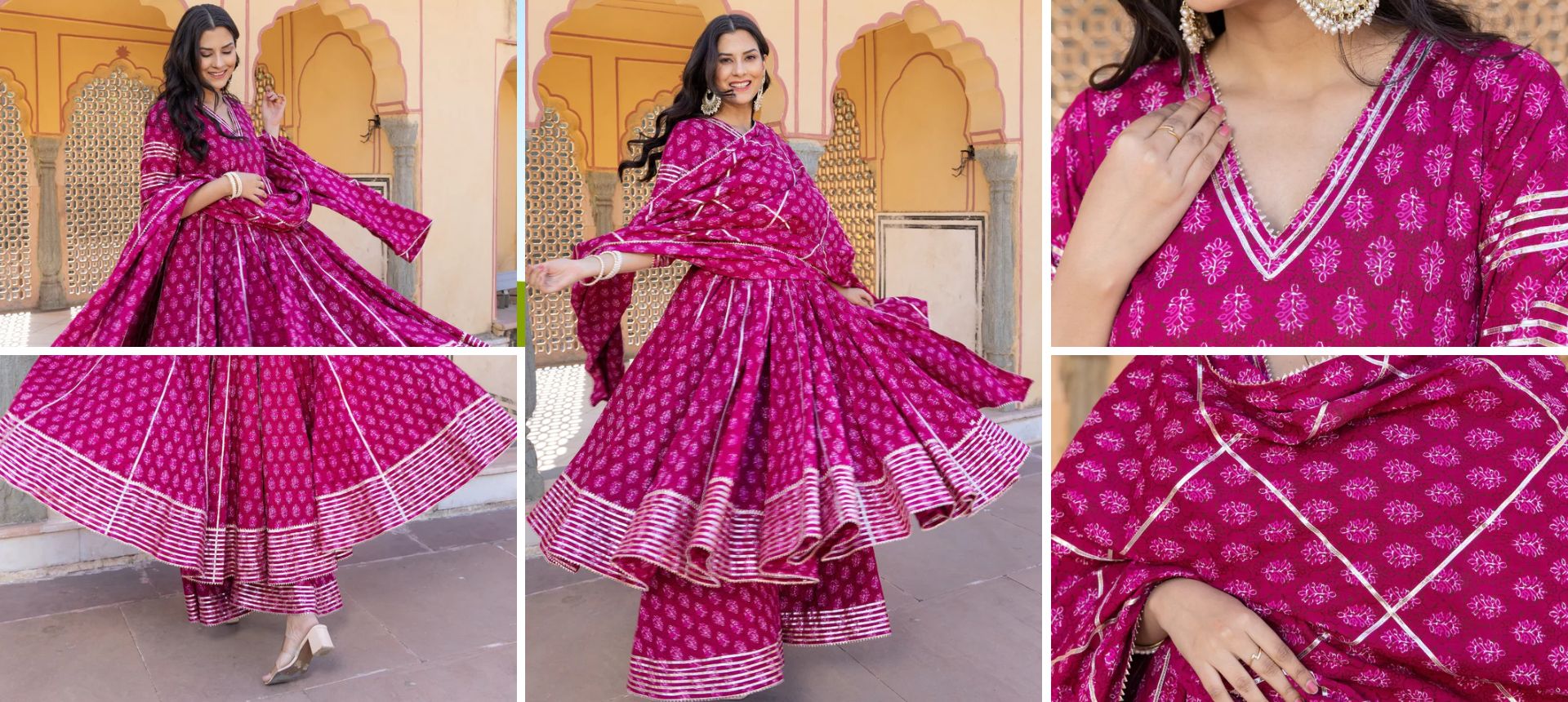 Embrace Cultural Splendor: Ethnic Fashion Inspiration for Raksha Bandhan - Pomcha Jaipur