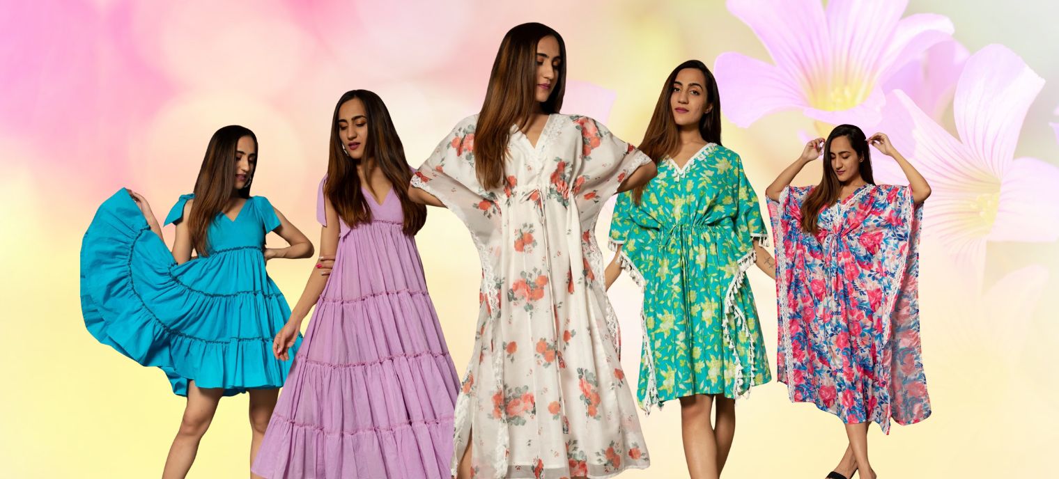 Floral Fashion: Embracing the Blooms of Spring in Your Outfits - Pomcha Jaipur
