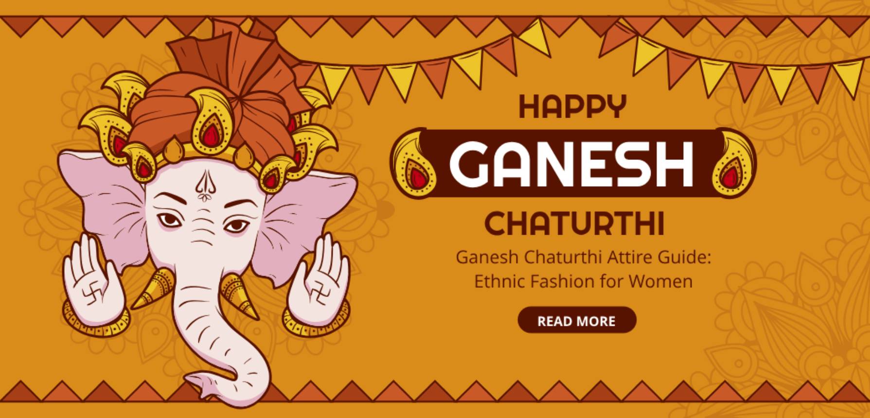 Ganesh Chaturthi Attire Guide: Ethnic Fashion for Women - Pomcha Jaipur
