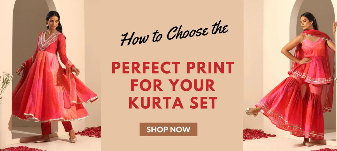 How to Choose the Perfect Print for Your Kurta set? - Pomcha Jaipur