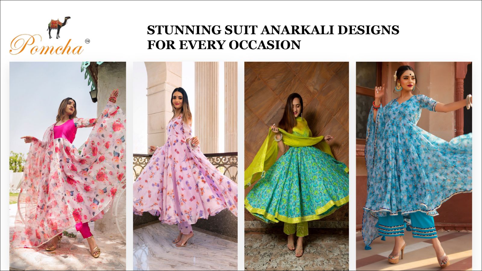 Stunning Suit Anarkali Designs for Every Occasion - Pomcha Jaipur