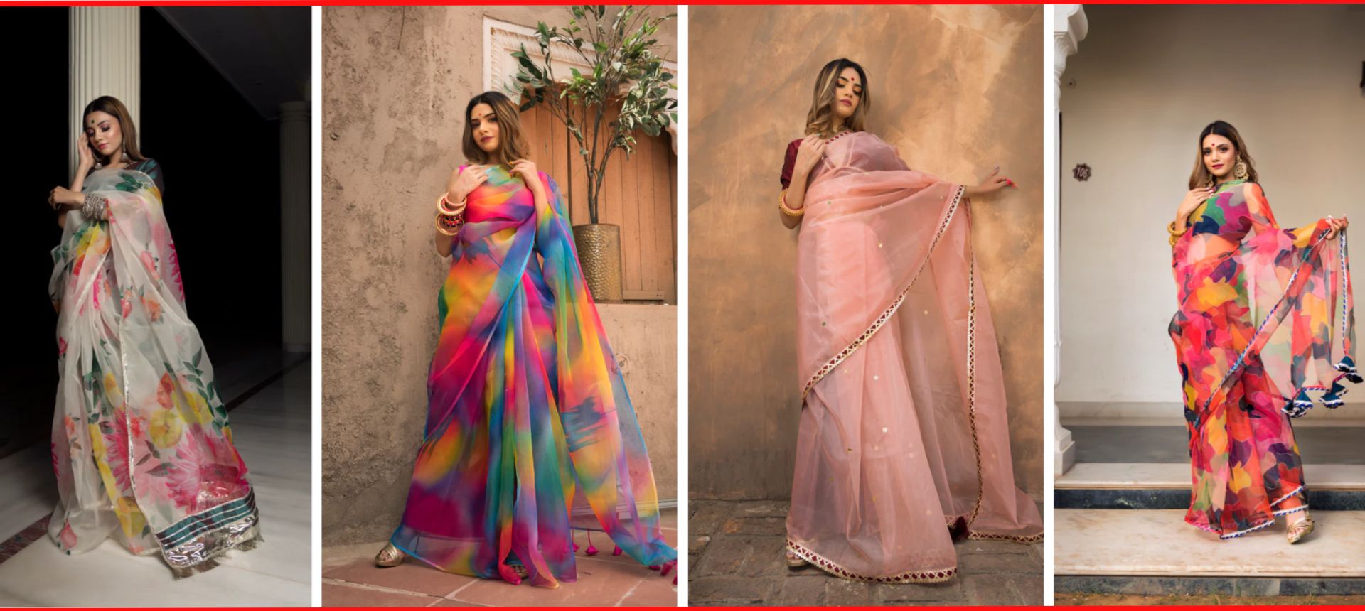 Stylish Cotton Sarees to Light Up Your Navratri Celebrations - Pomcha Jaipur