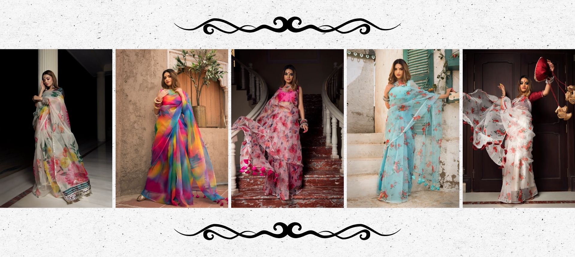 Tips To Style Your Favorite Organza Sarees - Pomcha Jaipur