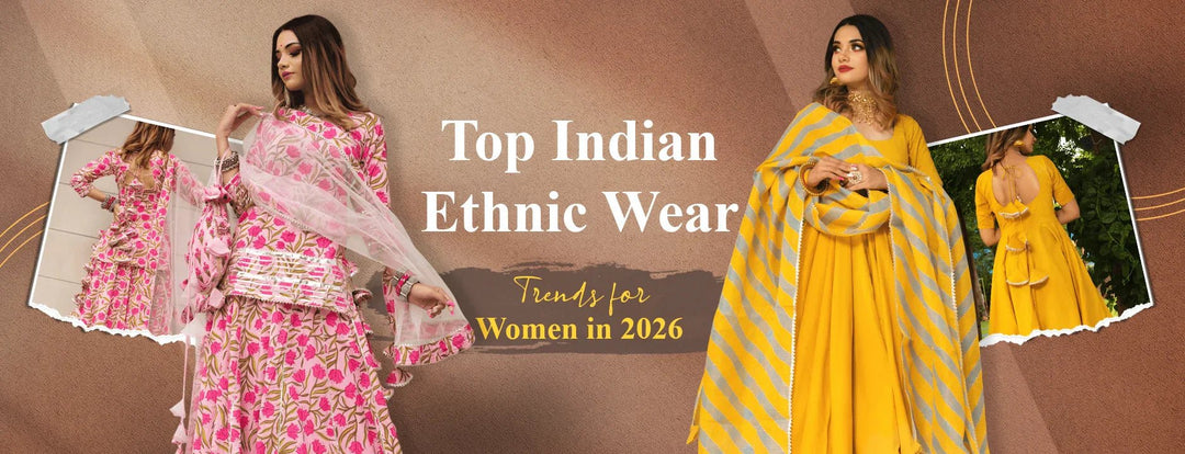 Top Indian Ethnic Wear Trends for Women in 2026 - Pomcha Jaipur