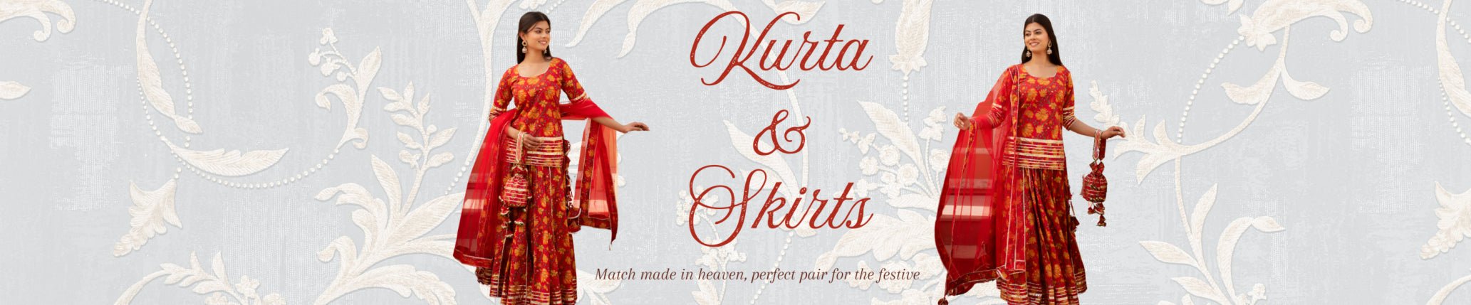 KURTA & SKIRT SETS - Pomcha Jaipur