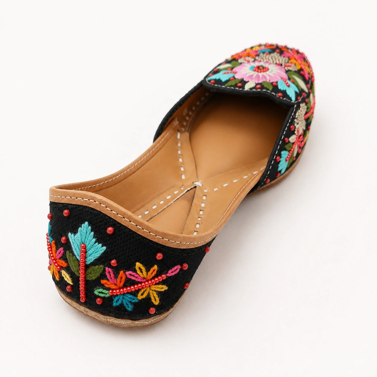 ZOHRA MULTICOLOUR EMBROIDERED JUTTI FOR WOMEN