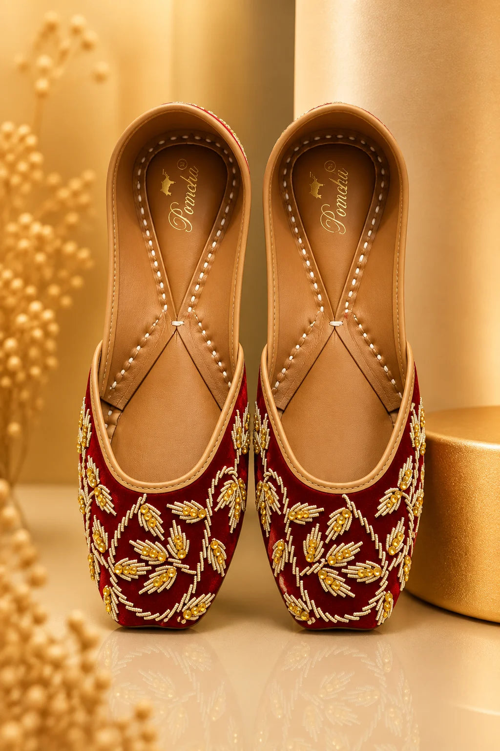 LAAL NOOR HANDWORK JUTTIS FOR WOMEN