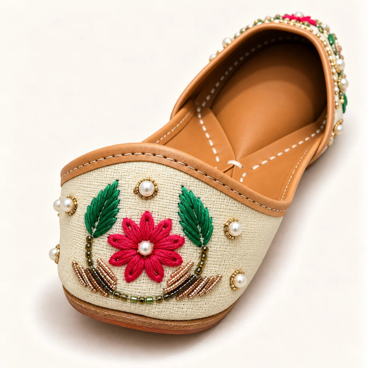 SUNHERI ADAA HANDWORK JUTTIS FOR WOMEN