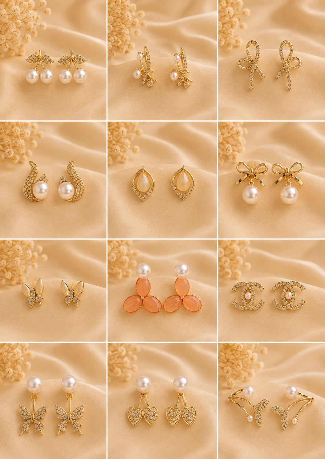 ALORA PRETTY PAIR OF EVERYDAY EARRINGS COMBO PACK