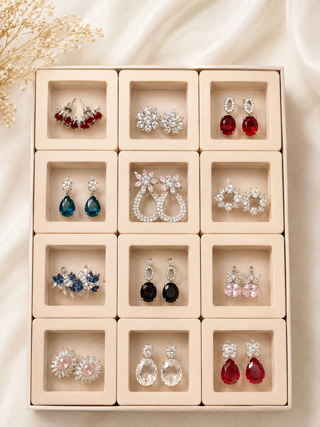 CRYSTAL MUSE FASHION EARRINGS COMBO PACK