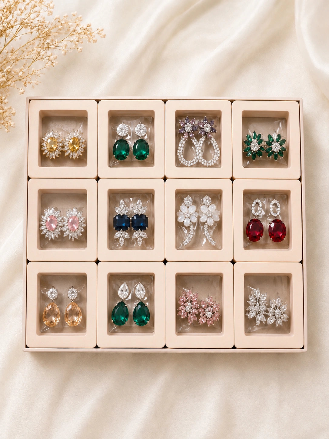 JEWEL POP FASHION EARRINGS COMBO PACK FOR WOMEN