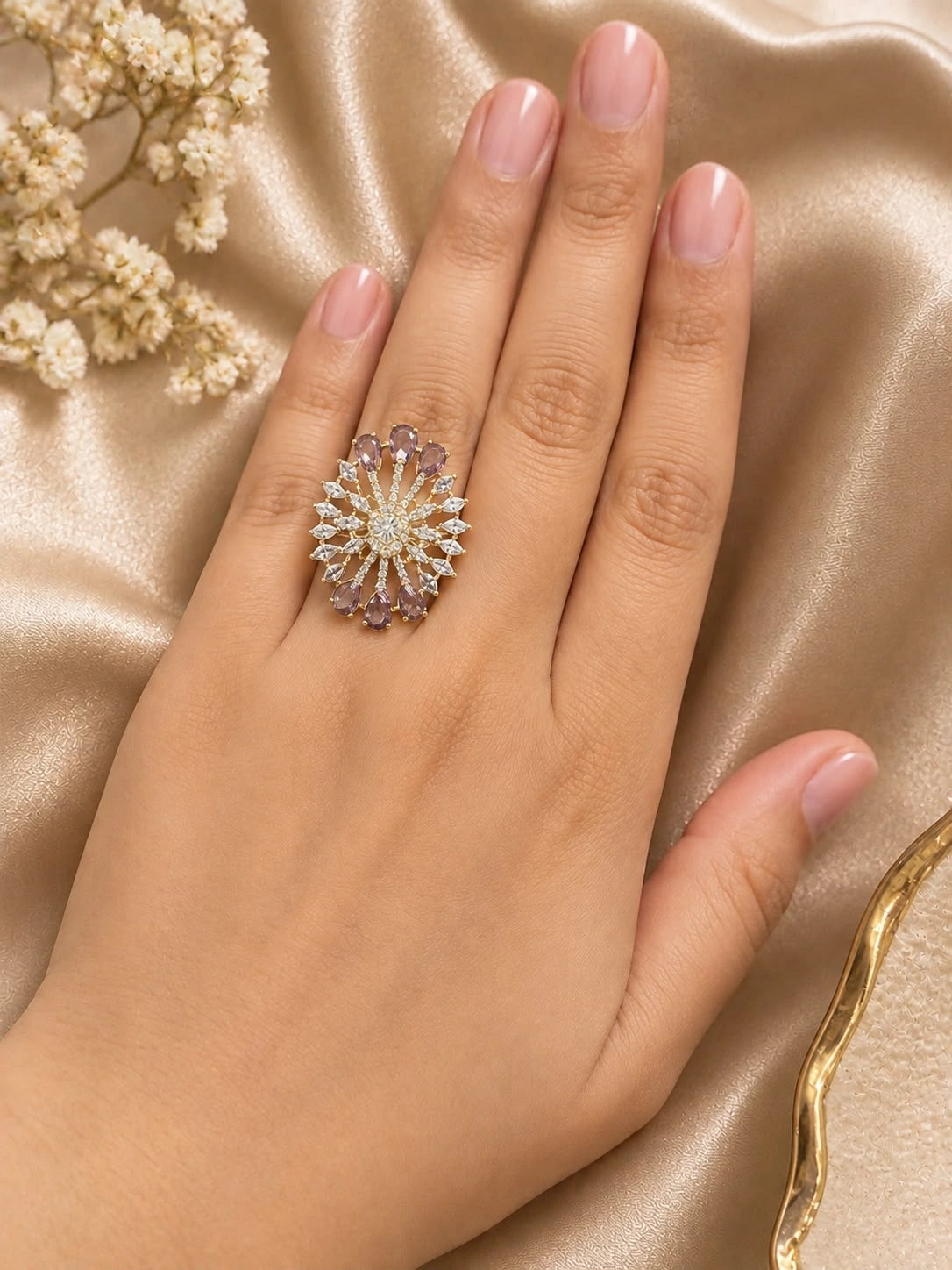 ZOYA ADJUSTABLE  FASHION RING FOR WOMEN