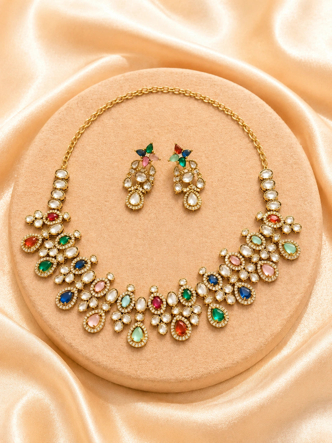 NOOR RANG MAHAL NECKLACE SET FOR WOMEN