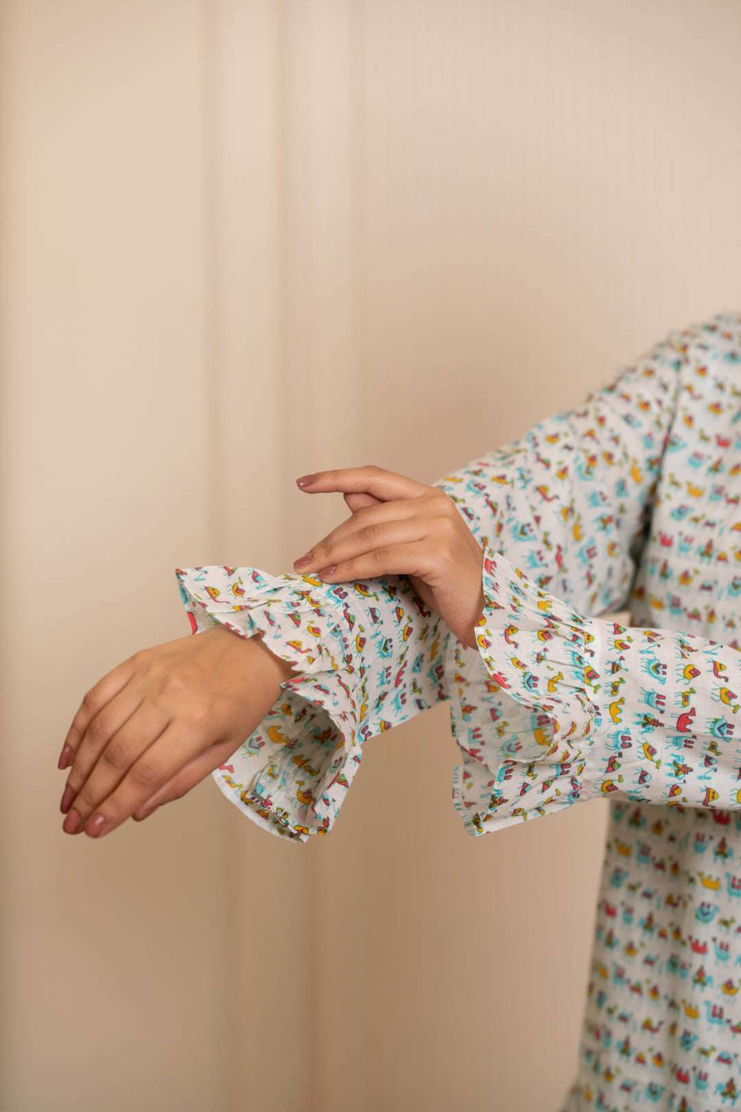 SUKOON NEEL SAFED SAFAR COTTON  CO-ORD SETS