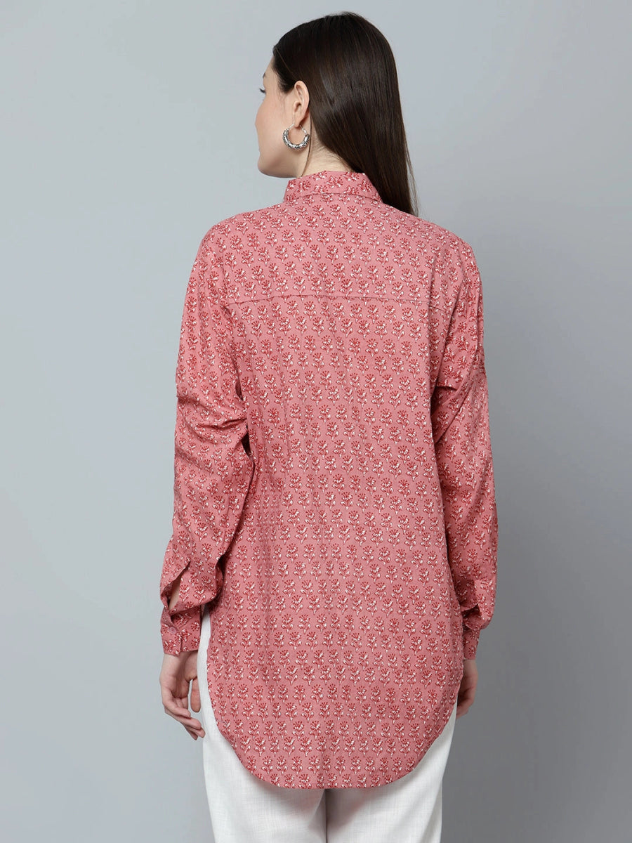 ANYA COTTON WOMEN SHIRT - Pomcha Jaipur