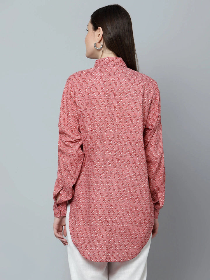 ANYA COTTON WOMEN SHIRT - Pomcha Jaipur