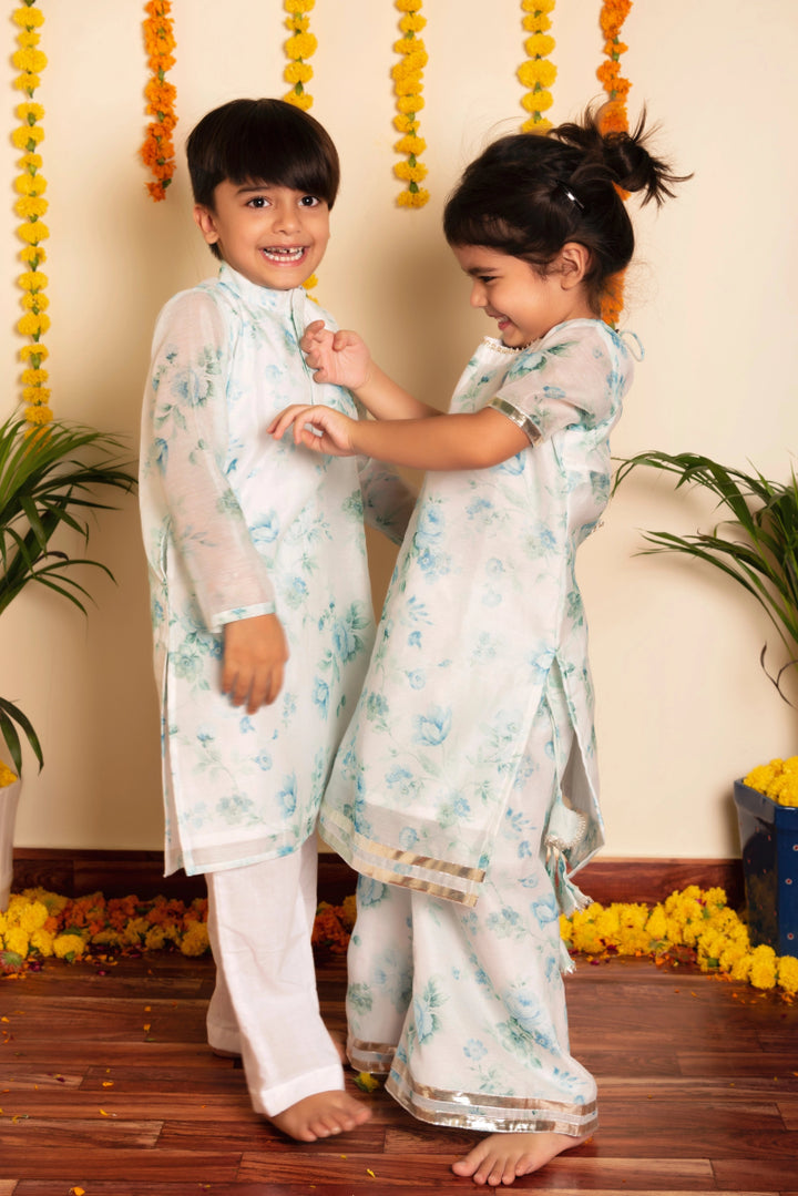 BACHPAN FALAK KURTA PLAZO SET - Pomcha Jaipur