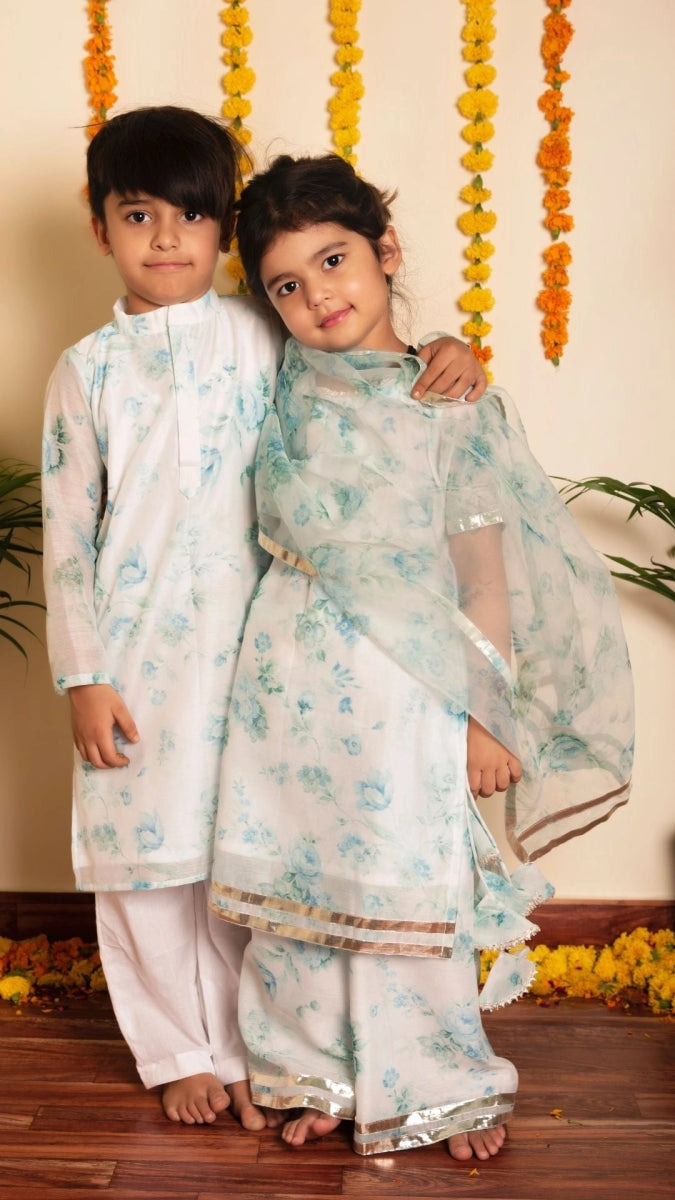 BACHPAN FALAK KURTA PLAZO SET - Pomcha Jaipur