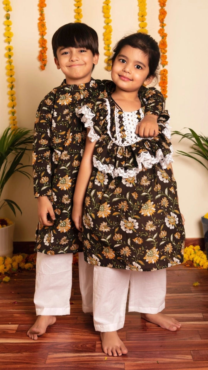 BACHPAN ROOP RANG FROCK PANT - Pomcha Jaipur