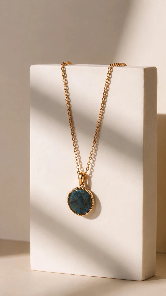 BLACK MIST PENDANT - Pomcha Jaipur
