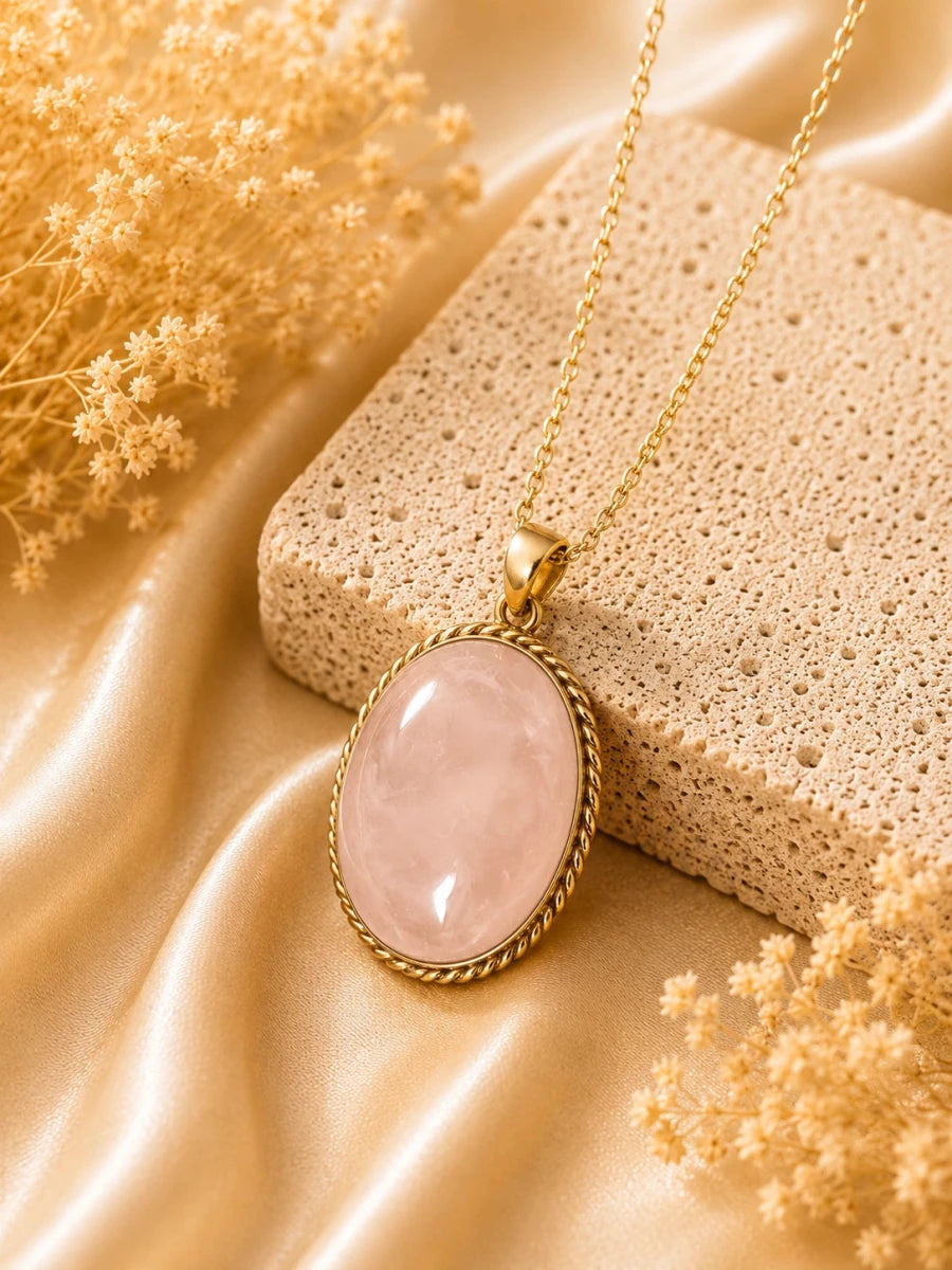 BLUSH BLOOM PENDANT - Pomcha Jaipur