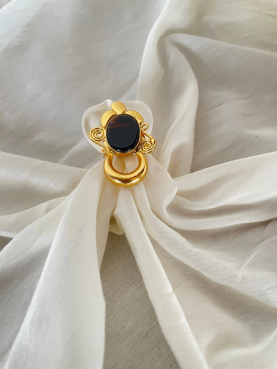 BOLD PHOOL STATEMENT RING - Pomcha Jaipur