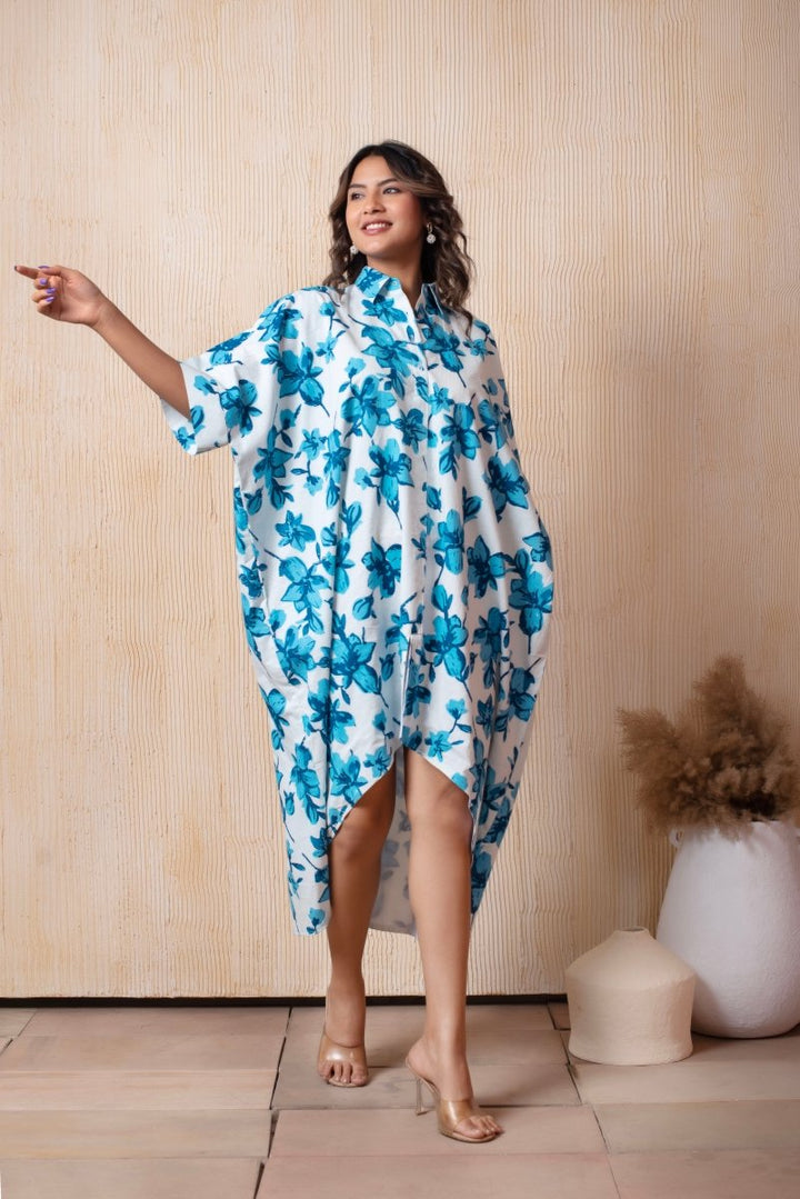 DHOOP CHHAV NUHA COTTON HAND BLOCK CO - ORD SET - Pomcha Jaipur