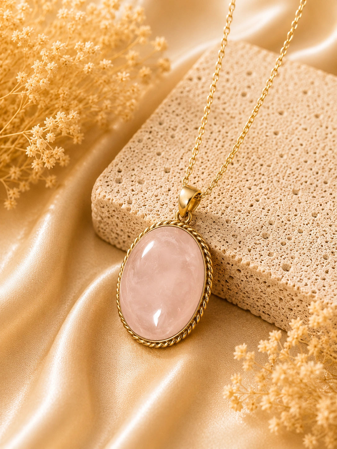 BLUSH BLOOM PENDANT