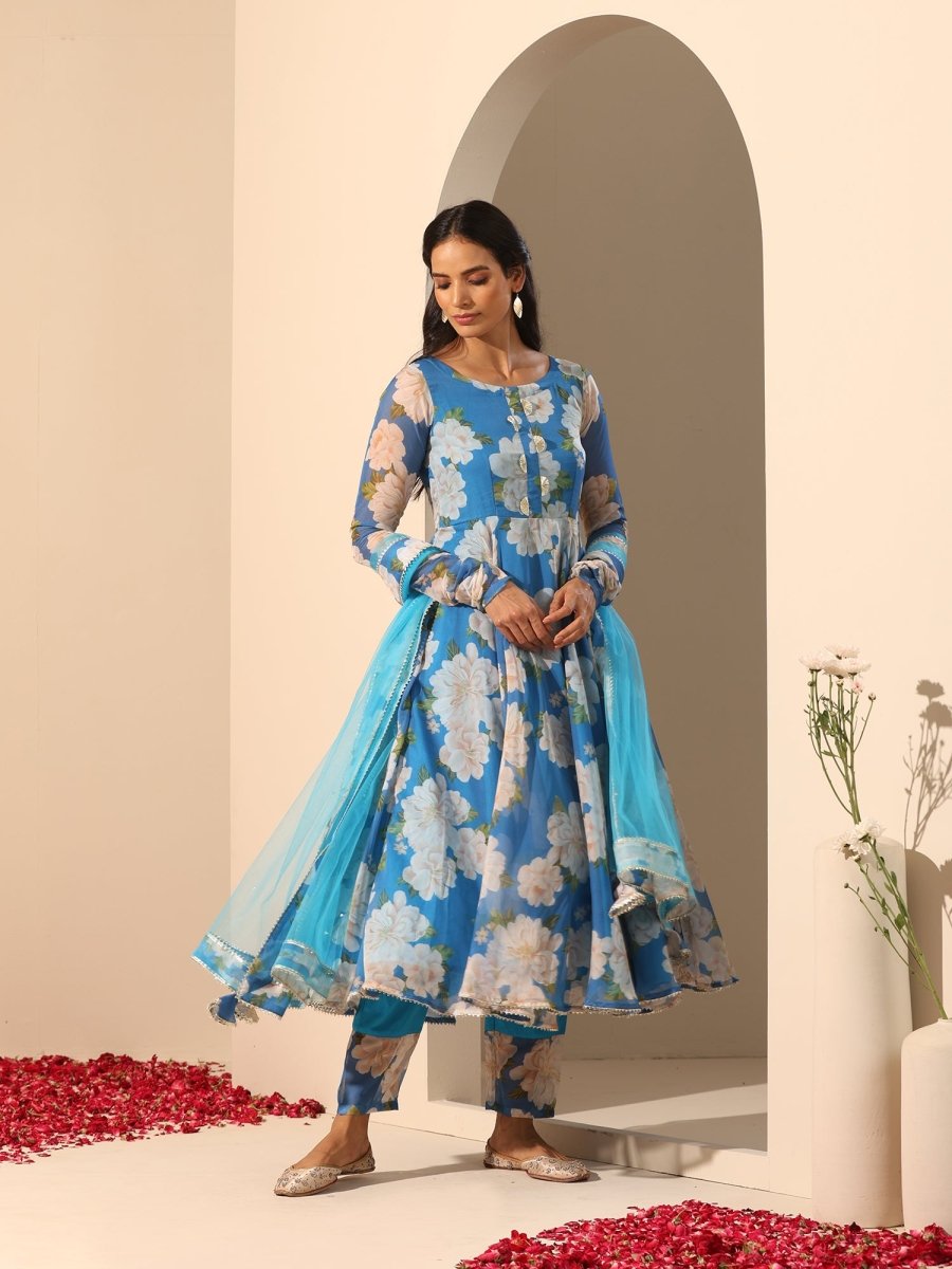 GUL FIZA ANARKALI SET - Pomcha Jaipur