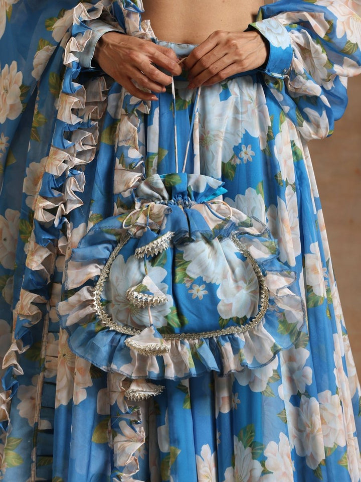 GUL FIZA LEHENGA SET - Pomcha Jaipur