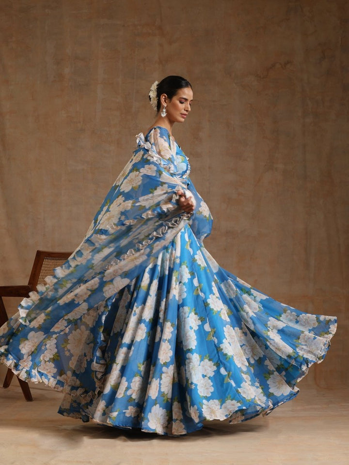 GUL FIZA LEHENGA SET - Pomcha Jaipur