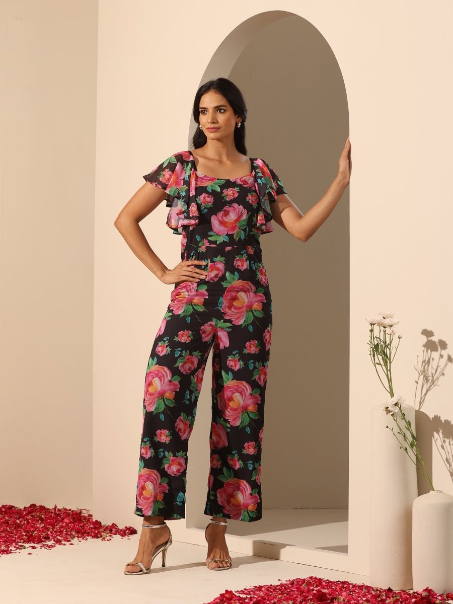 GUL GULAB JUMPSUIT - Pomcha Jaipur
