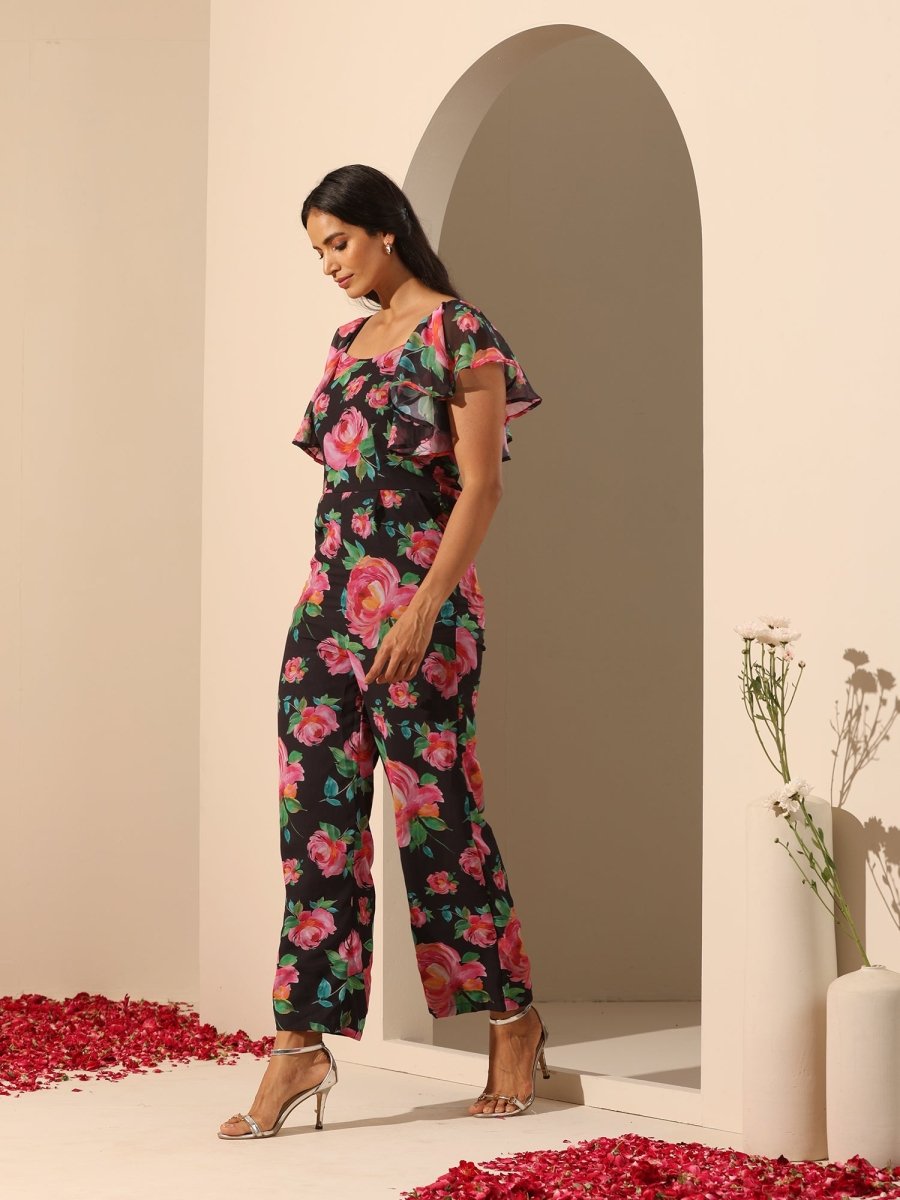 GUL GULAB JUMPSUIT - Pomcha Jaipur
