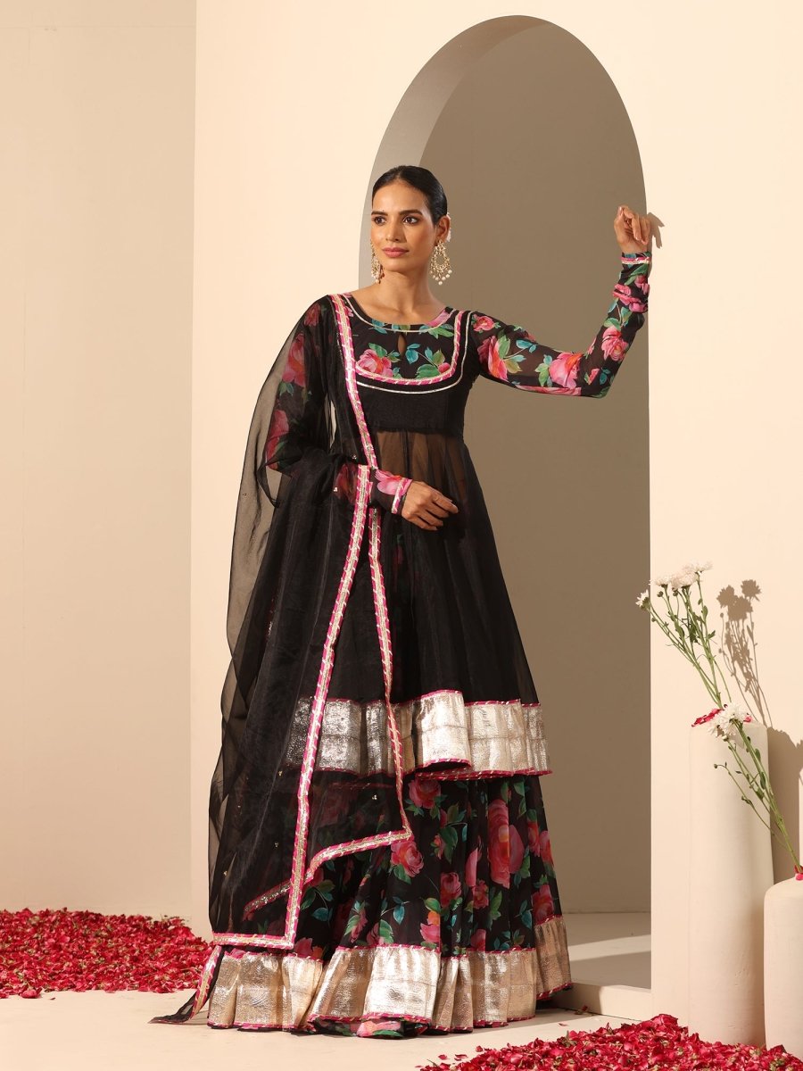 GUL GULAB LEHENGA SET - Pomcha Jaipur